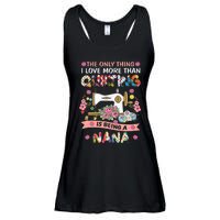 Quilting Sewing Quilt Nana Funny Sayings Ladies Essential Flowy Tank