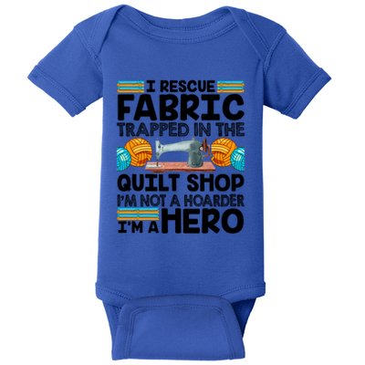 Quilt Shop Sewing Machine Quilting Stitching Quilters Fabric Gift Baby Bodysuit
