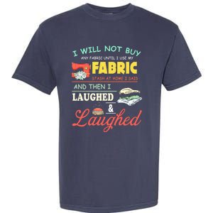 Quilting Sewing Sayings Gift For Sewer & Quilter Garment-Dyed Heavyweight T-Shirt