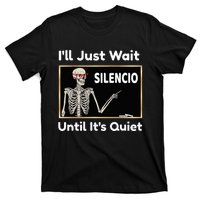 Quiet Spanish Teacher Halloween Costume T-Shirt