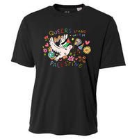 Queers Stand With Palestine Cooling Performance Crew T-Shirt