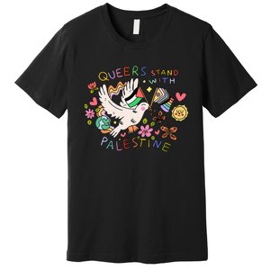 Queers Stand With Palestine Premium T-Shirt