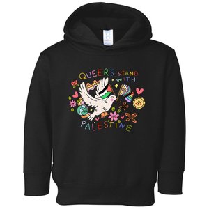 Queers Stand With Palestine Toddler Hoodie