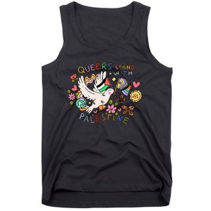 Queers Stand With Palestine Tank Top