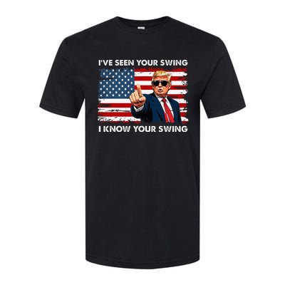 Quote Trump 2024 IVe Seen Your Swing I Know Your Swing Softstyle® CVC T-Shirt