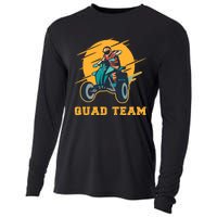 Quad Team All Terrain Vehicle ATV Premium Cooling Performance Long Sleeve Crew