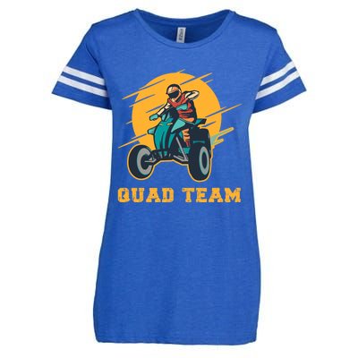 Quad Team All Terrain Vehicle ATV Premium Enza Ladies Jersey Football T-Shirt