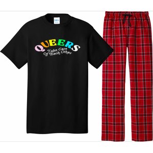 Queers Take Cares Of Each Others LGBT Pride Gay Lesbian Pajama Set