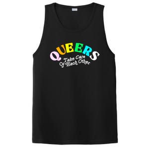 Queers Take Cares Of Each Others LGBT Pride Gay Lesbian PosiCharge Competitor Tank