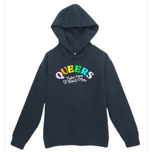 Queers Take Cares Of Each Others LGBT Pride Gay Lesbian Urban Pullover Hoodie