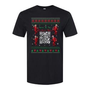 Qr Trump Dance Code President Dance Code Christmas Dance Fun Softstyle CVC T-Shirt