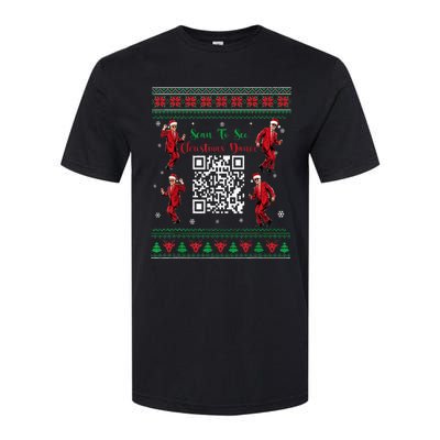 Qr Trump Dance Code President Dance Code Christmas Dance Fun Softstyle CVC T-Shirt