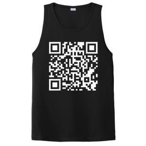 Qr Trump Dance Scan Me Code President Dance Funny Christmas PosiCharge Competitor Tank