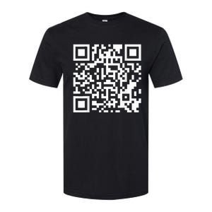 Qr Trump Dance Scan Me Code President Dance Funny Christmas Softstyle CVC T-Shirt