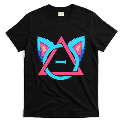 Quadrobics Therian Ears And Paws Therianthropy Quads T-Shirt