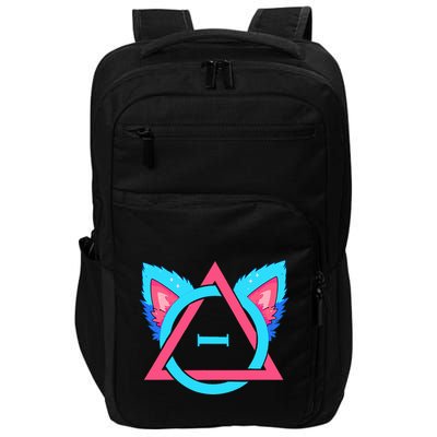 Quadrobics Therian Ears And Paws Therianthropy Quads Impact Tech Backpack