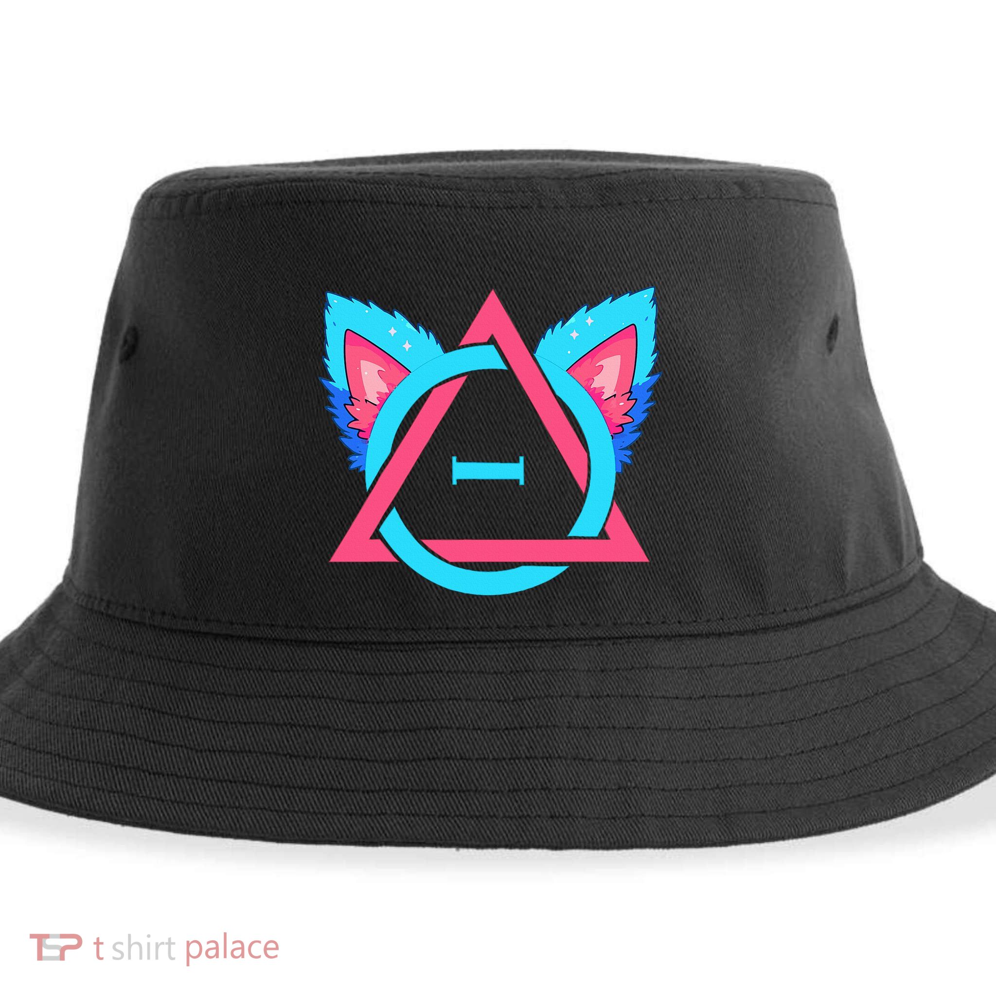 Quadrobics Therian Ears And Paws Therianthropy Quads Sustainable Bucket Hat