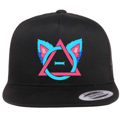 Quadrobics Therian Ears And Paws Therianthropy Quads Flatbill Hat