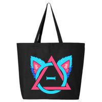 Quadrobics Therian Ears And Paws Therianthropy Quads 25L Jumbo Tote