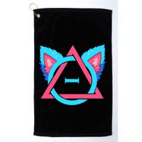 Quadrobics Therian Ears And Paws Therianthropy Quads Golf Towel