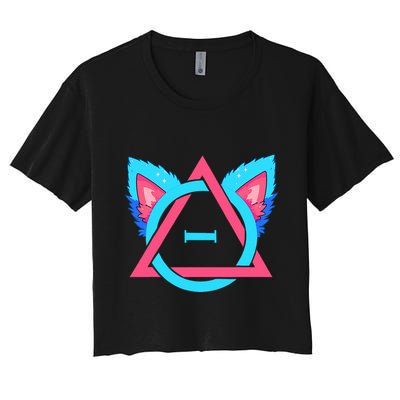 Quadrobics Therian Ears And Paws Therianthropy Quads Crop Top