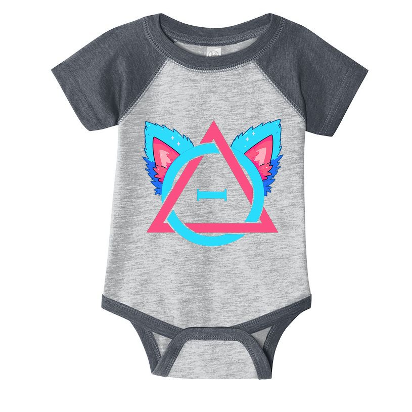 Quadrobics Therian Ears And Paws Therianthropy Quads Infant Baby Jersey Bodysuit