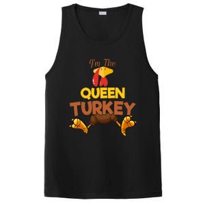 Queen Turkey Matching Family Group Thanksgiving Gifts  PosiCharge Competitor Tank