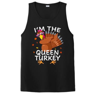 Queen Turkey Matching Outfit Thanksgiving Pajamas Family PosiCharge Competitor Tank