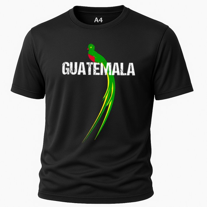 Quetzal The National Bird Of Guatemala Cooling Performance Crew T-Shirt