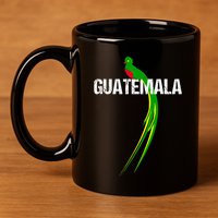 Quetzal The National Bird Of Guatemala 11oz C Handle Ceramic Mug