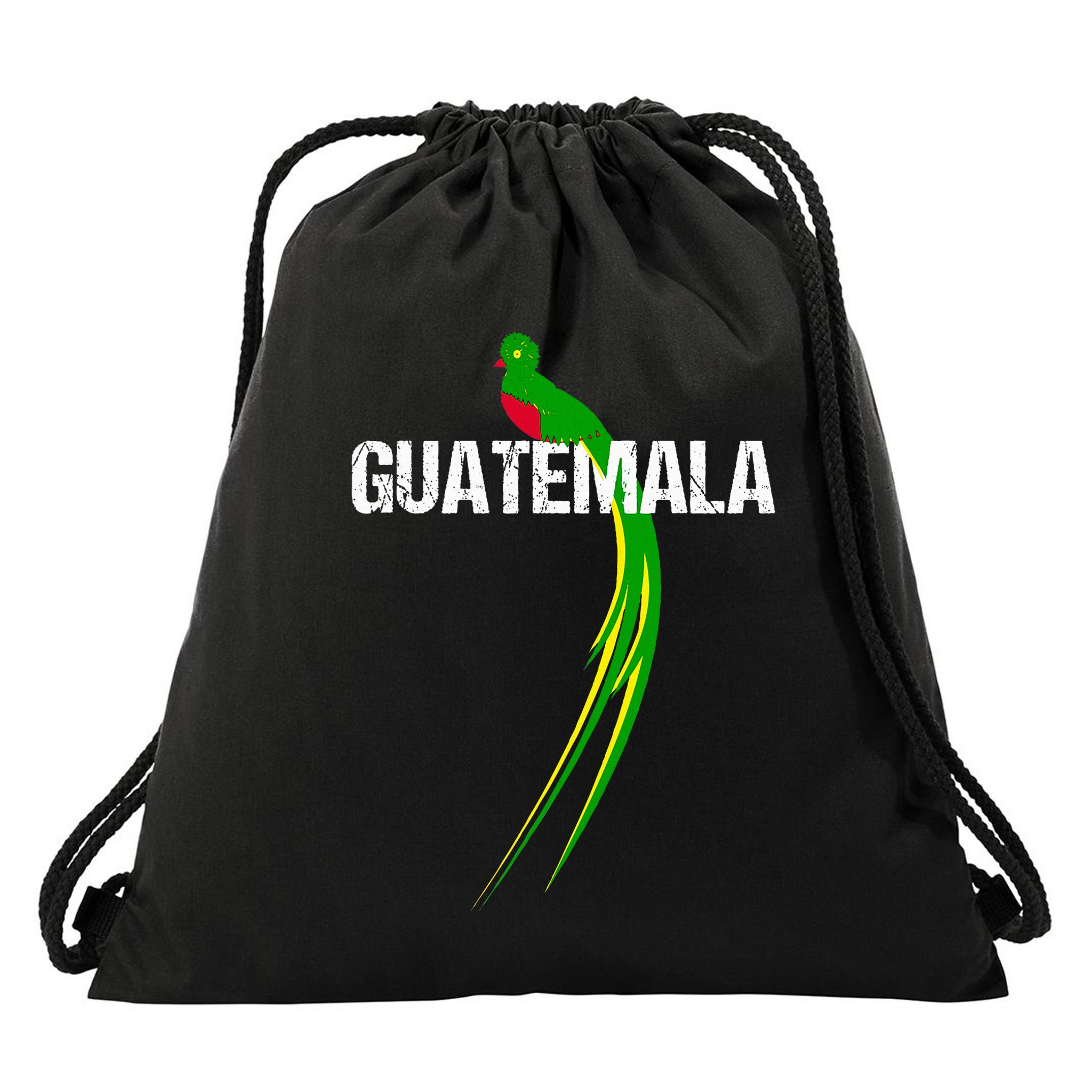 Quetzal The National Bird Of Guatemala Drawstring Bag
