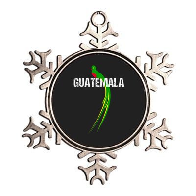 Quetzal The National Bird Of Guatemala Metallic Star Ornament