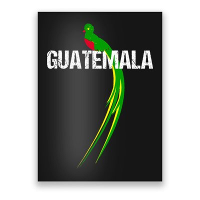 Quetzal The National Bird Of Guatemala Poster