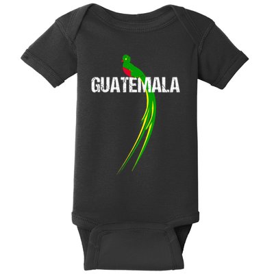Quetzal The National Bird Of Guatemala Baby Bodysuit