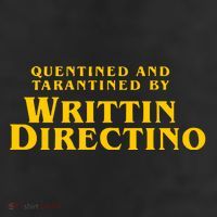 Quentined Tarantined Writtin Directino Cool Comfort Performance Bucket Hat