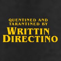 Quentined Tarantined Writtin Directino Golf Towel