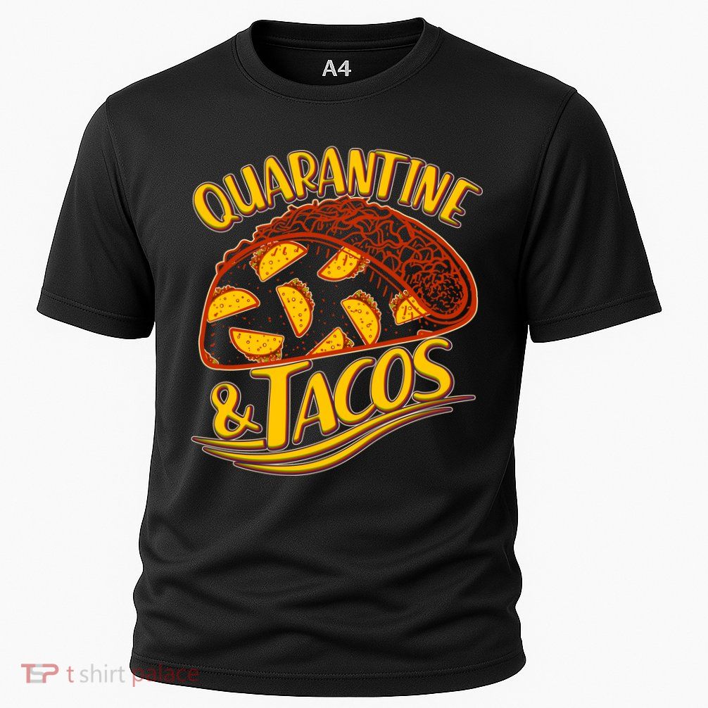 Quarantine & Tacos Cooling Performance Crew T-Shirt