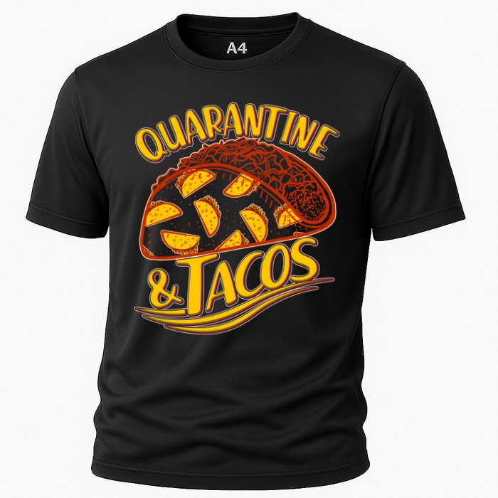Quarantine & Tacos Cooling Performance Crew T-Shirt