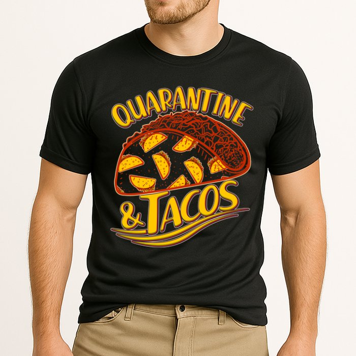 Quarantine & Tacos Cooling Performance Crew T-Shirt