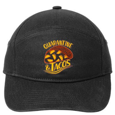 Quarantine & Tacos 7-Panel Snapback Hat