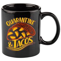 Quarantine & Tacos 11oz C Handle Ceramic Mug