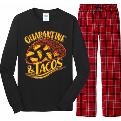 Quarantine & Tacos Long Sleeve Pajama Set