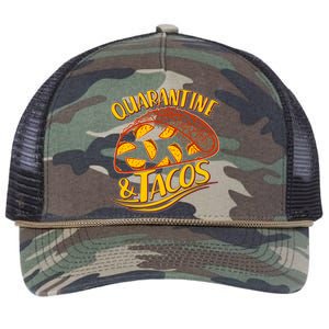 Quarantine & Tacos Retro Rope Trucker Hat Cap