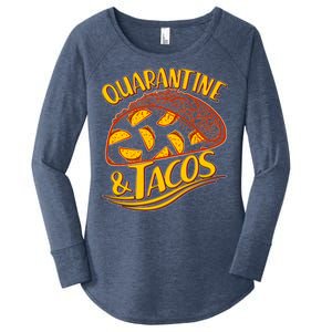 Quarantine & Tacos Women's Perfect Tri Tunic Long Sleeve Shirt