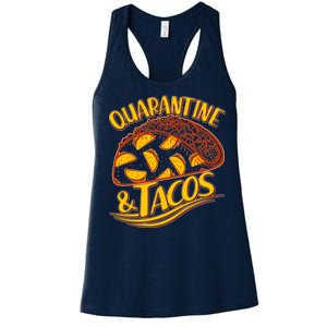 Quarantine & Tacos Women's Racerback Tank