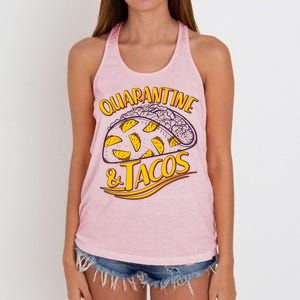 Quarantine & Tacos Women's Knotted Racerback Tank