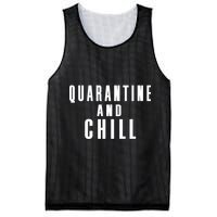 Quarantine And Chill Mesh Reversible Basketball Jersey Tank