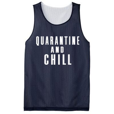 Quarantine And Chill Mesh Reversible Basketball Jersey Tank