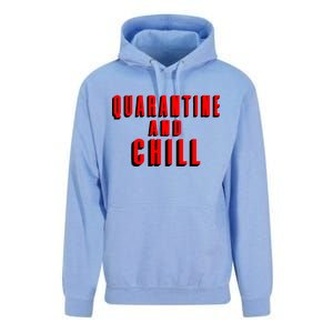 Quarantine And Chill Funny Unisex Surf Hoodie