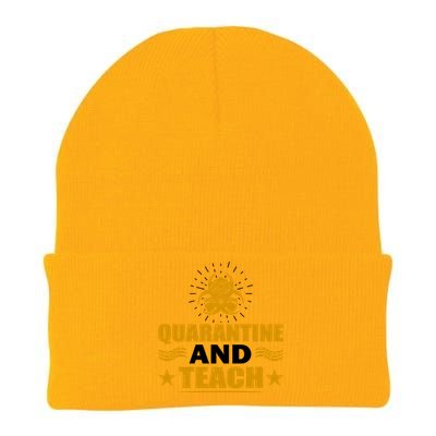 Quarantine And Teach Knit Cap Winter Beanie